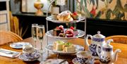 An afternoon tea at Boho Marché in The Francis Hotel Bath
