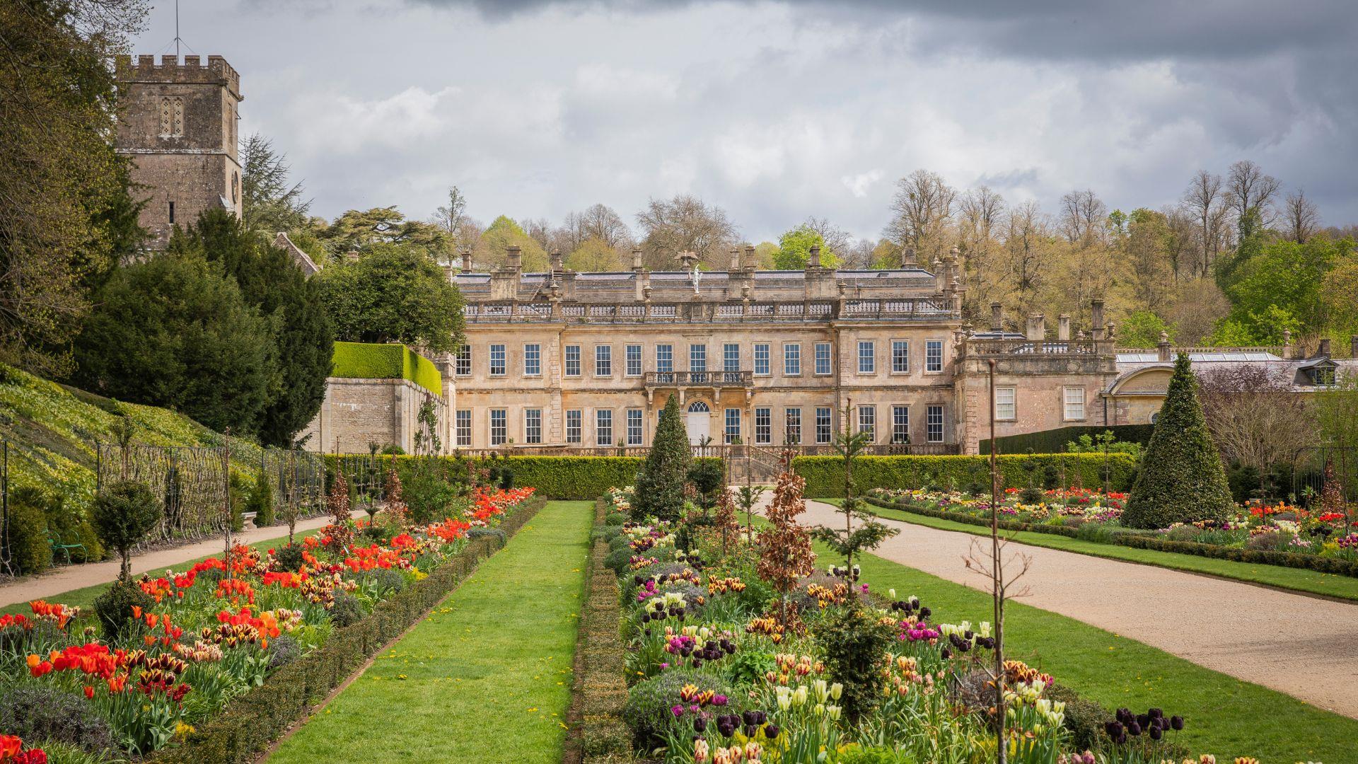 Spring gardens at Dyrham Park