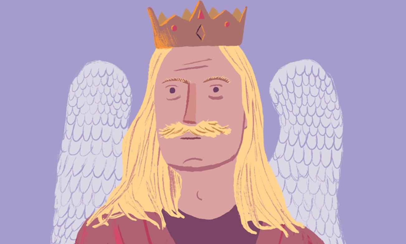 King Bladud Drawing