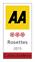 AA 3 Rosettes Culinary Excellence Award