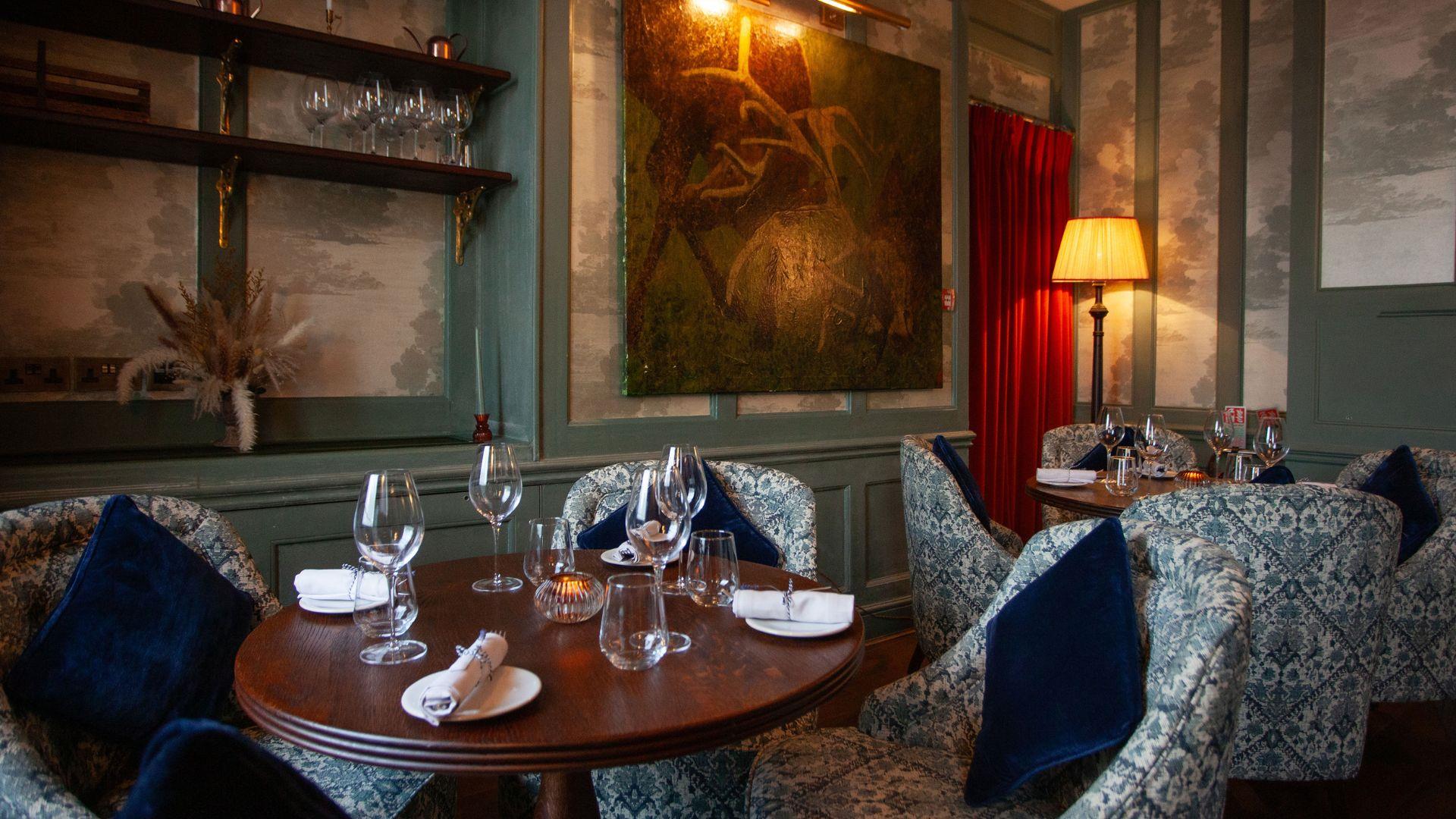 Stag Room for private dining at The Elder in Bath