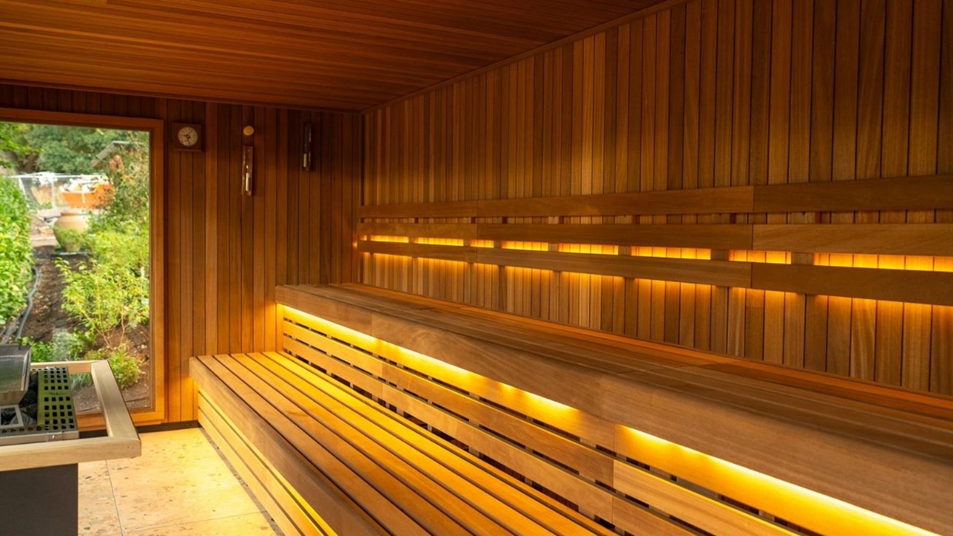 Bishopstrow Spa sauna