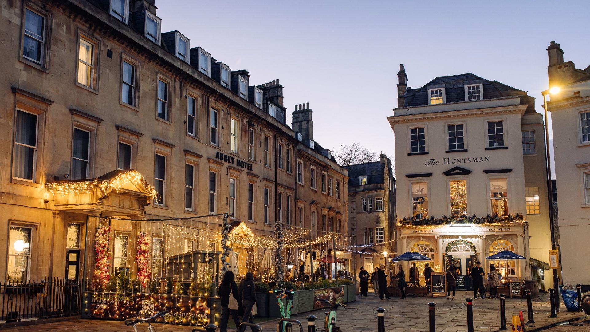 Bath Christmas lights