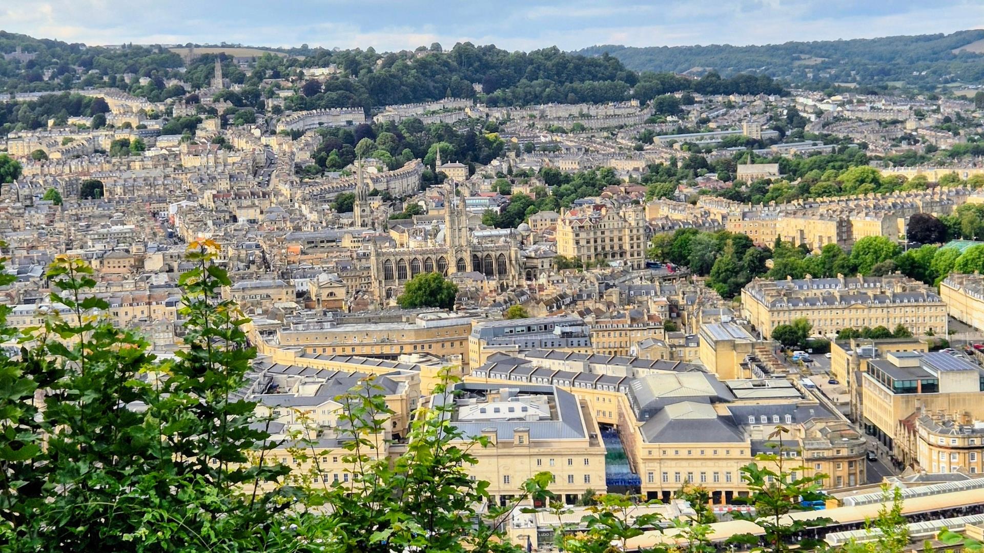 Bath from Alexandra Park, credit Max Rawlinson