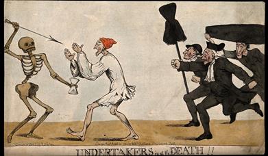 undertakers chasing death