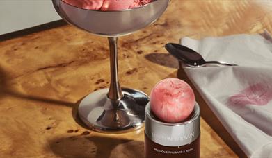 Molton Brown pop up Ice Cream cart