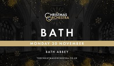 The Christmas Orchestra at Bath Abbey on 30th November 2026 