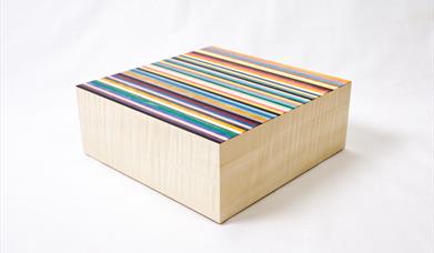 Kevin Stamper Wooden Inlaid Box