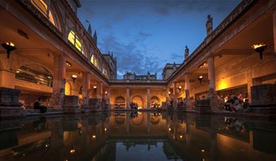 The Great Bath at The Roman Baths, Bath 