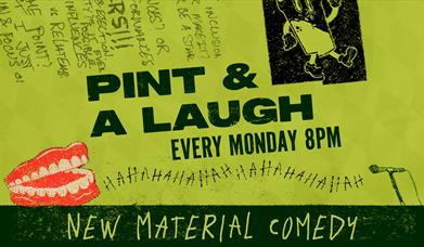 Pint & A Laugh Every Monday at The Jesters Comedy Club