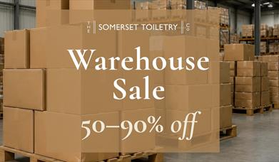 Warehouse sale banner