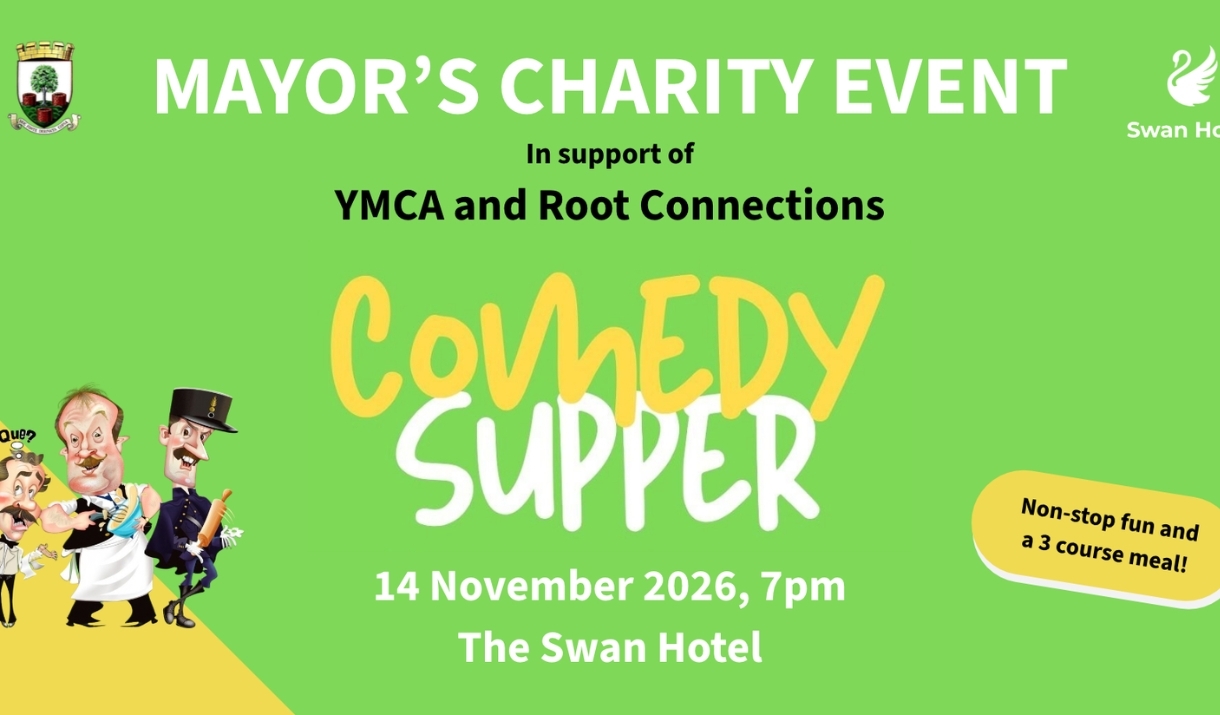 An image promoting the Mayor's Charity event.