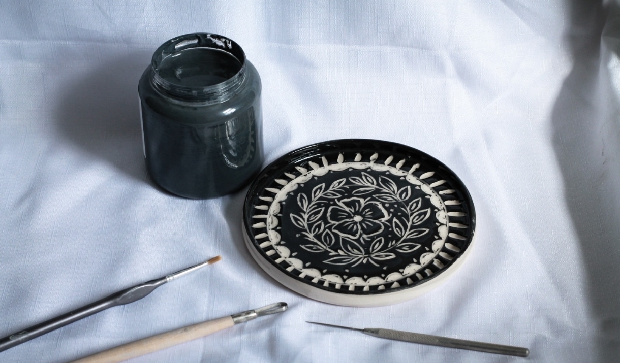 Plate carving workshop