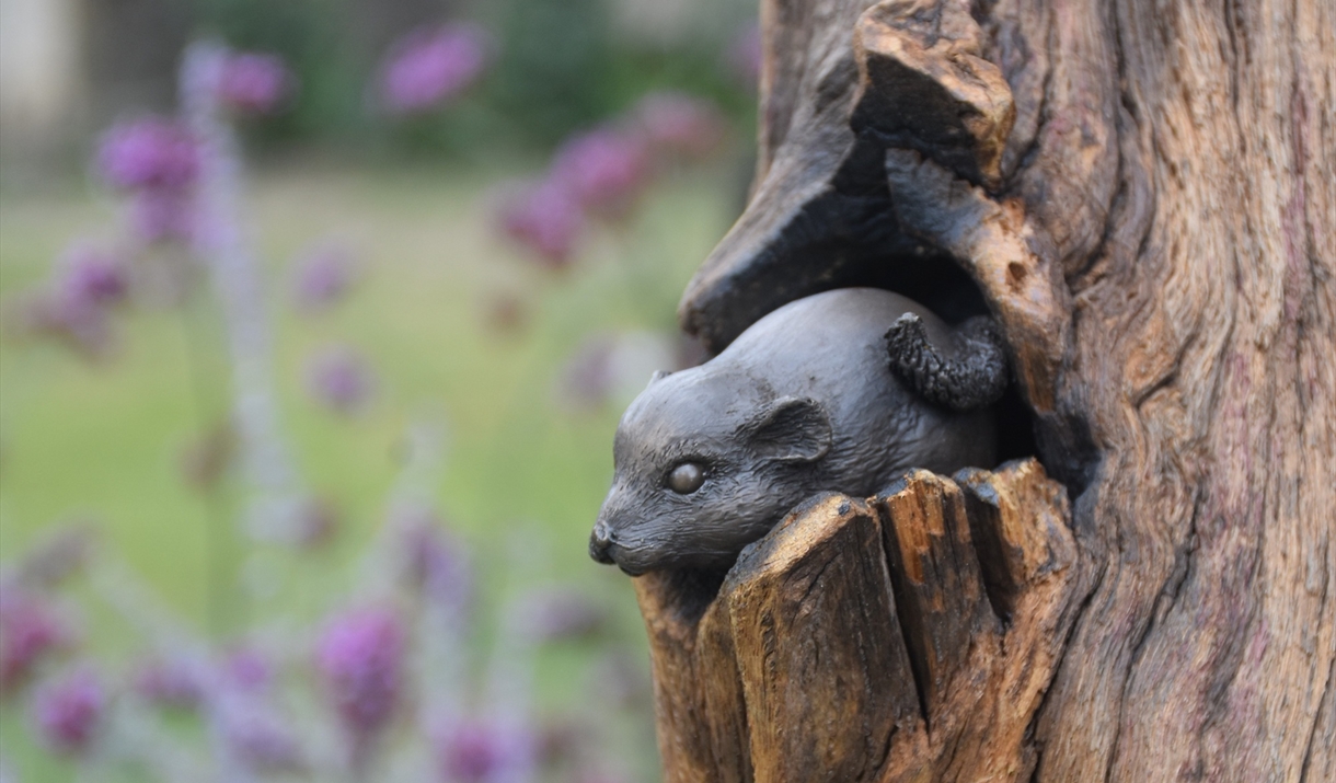 Sculpture Exhibition in Avebury Manor Garden