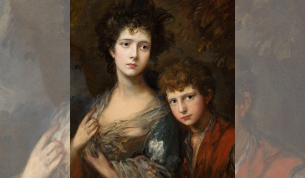 oil painting of Linley