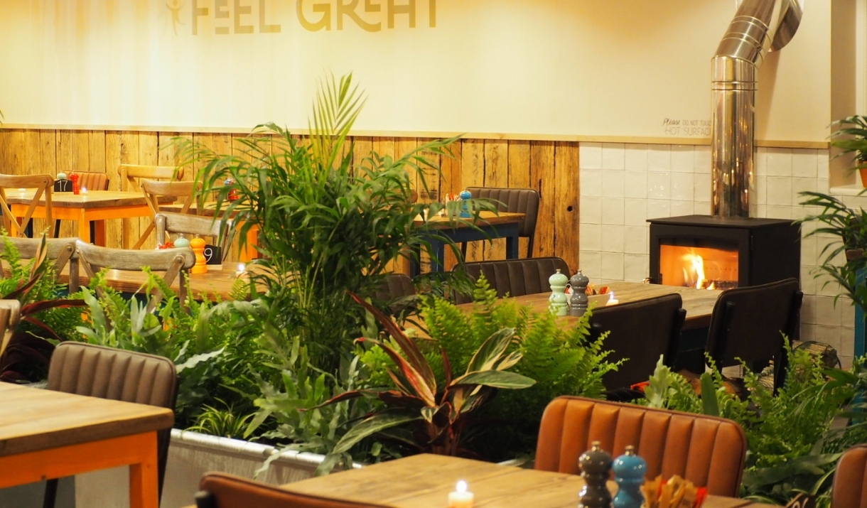 Flourish at Farleigh Road Kitchen Seating Area