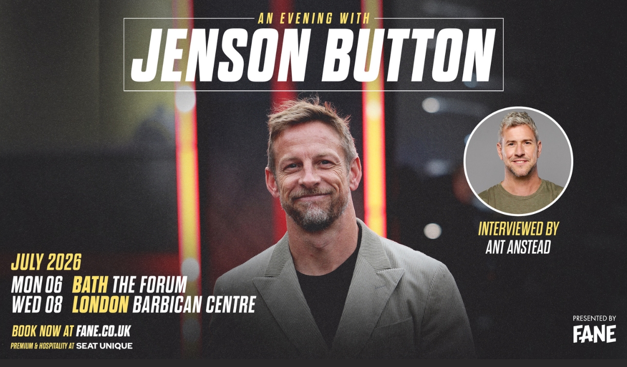 Jenson Button to Headline Live Theatre Events This July
