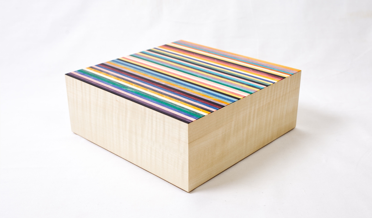 Kevin Stamper Wooden Inlaid Box