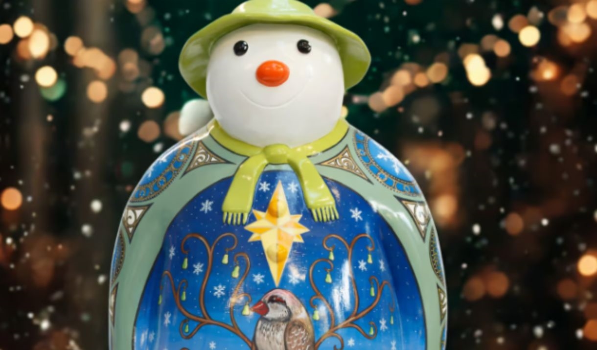 Walking with The Snowman
