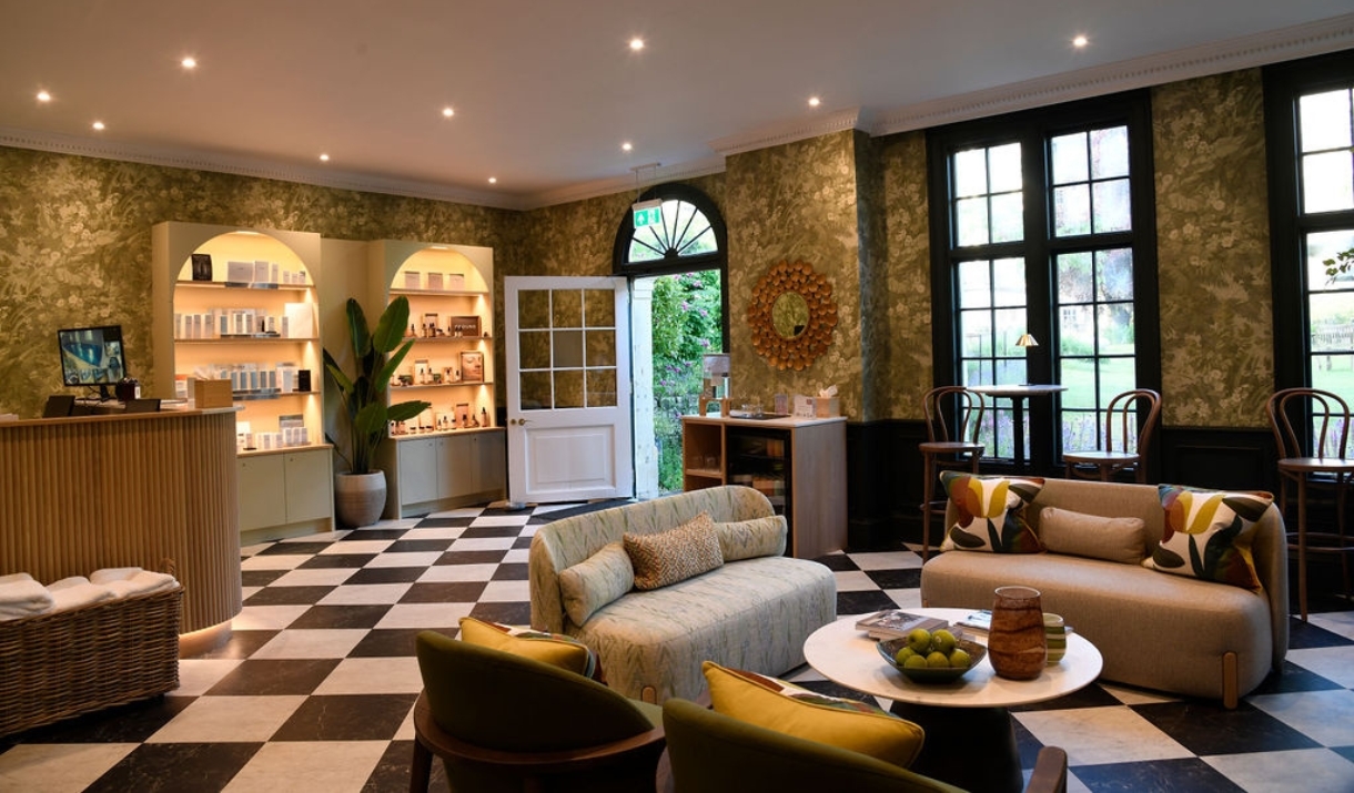 Interior of The Spa at The Royal Crescent Hotel in central Bath
