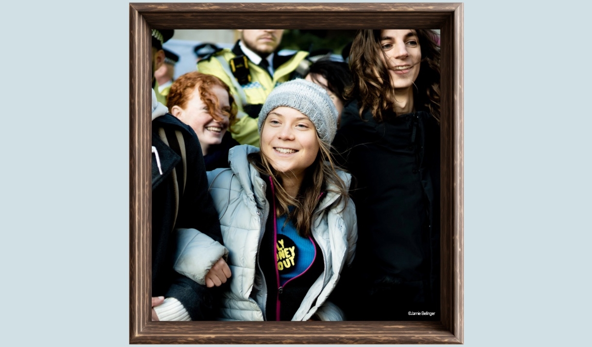 Greta Thunberg by Jamie Bellinger