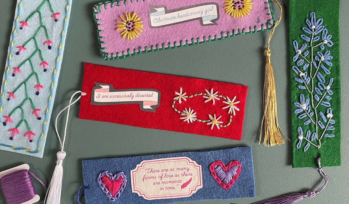 Bookmark Embroidery Workshop
