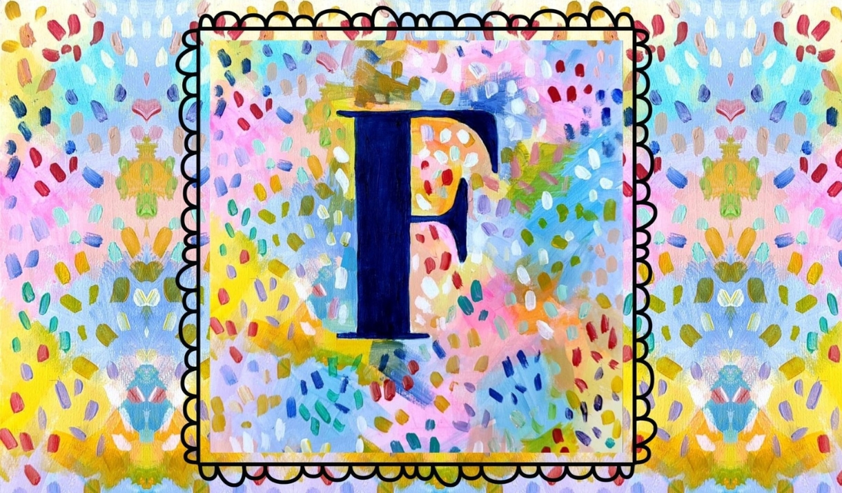 Confetti Letters