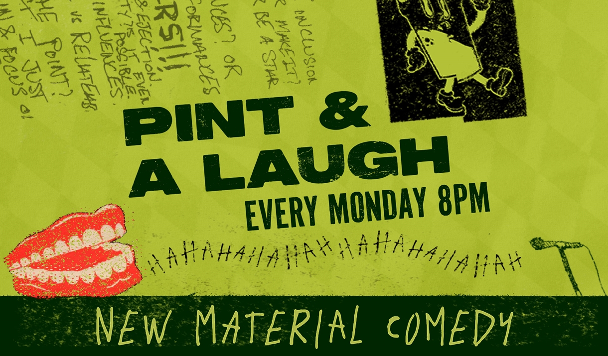 Pint & A Laugh Every Monday at The Jesters Comedy Club
