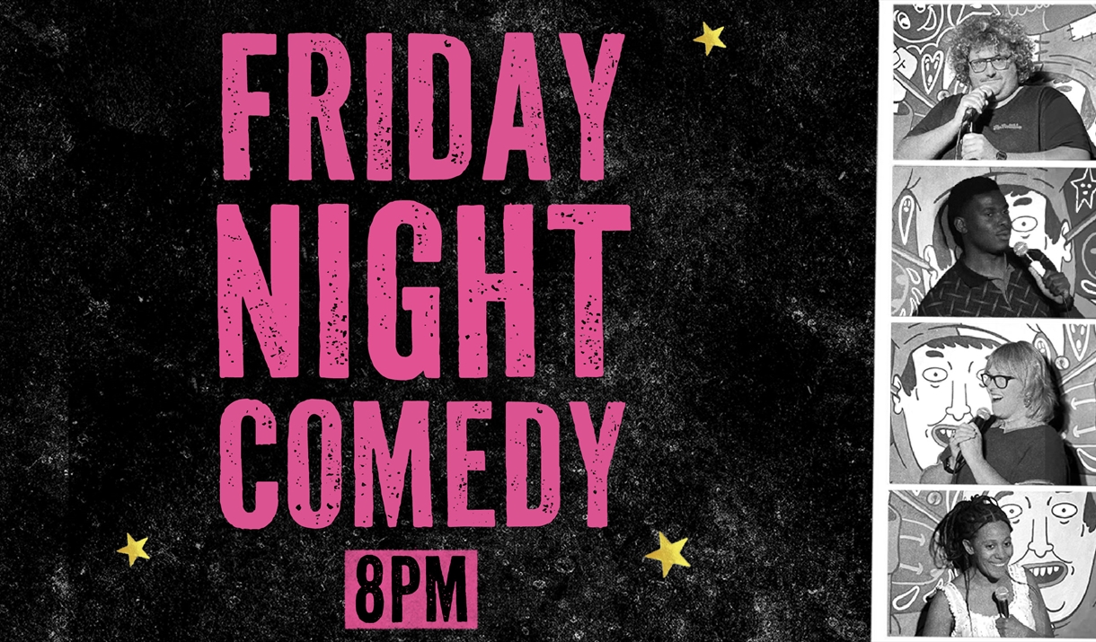 Friday Night Comedy Every Friday at The Jesters Comedy Club