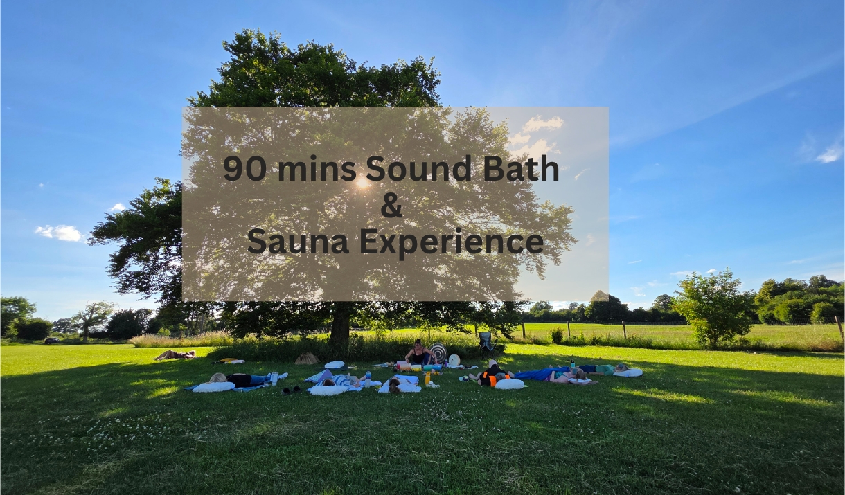 Black Swan Sauna Sound Bath outside Bath Wellness