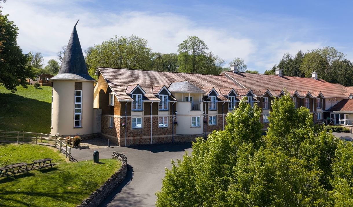 Exterior of the Wookey Hole Hotel