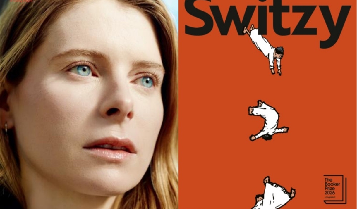 Author Emma Cline with her new novel, Switzy