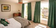 Green bedroom