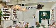 Bramley interior of shop