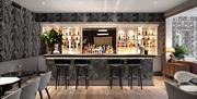 Bar and seats