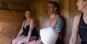 Group in Sauna