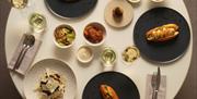 Food and plates