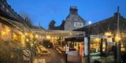 The Bell inn outdoor seating