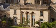 Exterior view of the Spa House at the Royal Crescent Hotel & Spa.