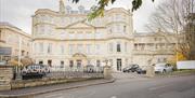 The exterior of the Lansdown Grove Hotel seen from across the road