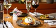 One of the dishes at The Orange Artichoke restaurant, based within the Apex City of Bath Hotel.