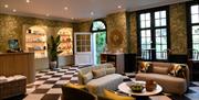 Interior of The Spa at The Royal Crescent Hotel in central Bath