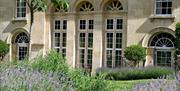 Exterior of The Spa at The Royal Crescent Hotel in central Bath