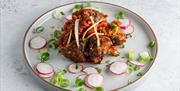 Special dish on plate