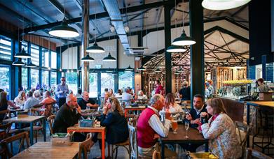 Foodhall interior