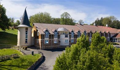 Exterior of the Wookey Hole Hotel