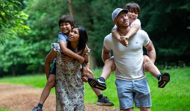 A family at Westonbirt
