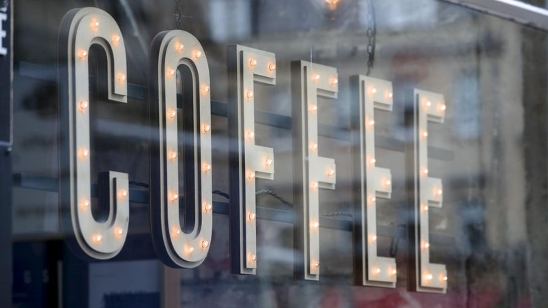 Coffee Sign - CREDIT Bath Bid