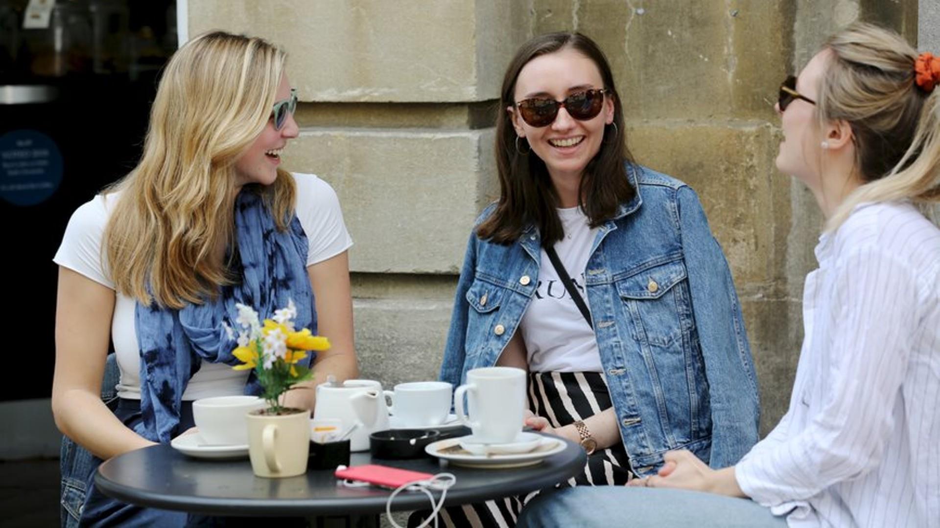 Friends with Coffee - CREDIT Bath Bid