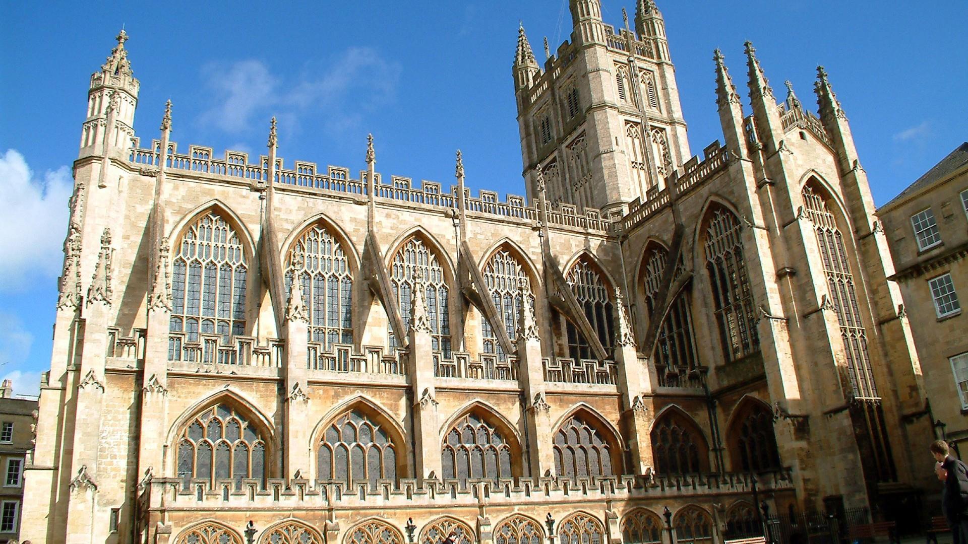 Bath Abbey in Sunshine